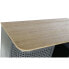 Фото #2 товара Полка DKD Home Decor Натуральный Серый Металл Деревянный 2 Полки (79 x 39 x 133 cm)