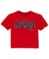 ფოტო #1 პროდუქტის Infant Boys and Girls Red Los Angeles Angels Take The Lead T-shirt