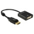 Фото #2 товара DELOCK DisplayPort DVI 24+5 Pin M/F 4K adapter 20 cm