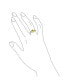 ფოტო #3 პროდუქტის Elegant Timeless Art Deco Style 2CT Canary Yellow AAA CZ Square Asscher Cut Engagement Ring For Women Baguettes Side Stone Band .925 Sterling Silver