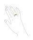 Фото #3 товара Кольцо Bling Jewelry Art Deco 2CT Canary Yellow CZ