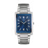 Bulova Men's Classic Rectangle 2-Hand Quartz Watch Stainless/Blue