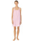 Cotton Knit Double-Strap Nightgown