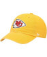 Фото #1 товара Men's Gold-Tone Kansas City Chiefs Secondary Clean Up Adjustable Hat