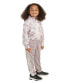 ფოტო #3 პროდუქტის Toddler Girls Printed Fashion Tricot Jacket and Pants, 2 Piece Set
