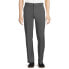 Фото #1 товара George Premium Comfort Flat Front Suit Pants Men’s 34X32 Gray Polyester Pull-On