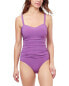 Фото #1 товара Profile By Gottex Tutti Frutti D-Cup Wide Strap One-Piece Women's