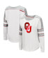 ფოტო #1 პროდუქტის Women's White Oklahoma Sooners Trey Dolman Long Sleeve T-shirt