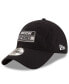 Фото #1 товара Men's Black NASCAR Cup Series Logo Enzyme Washed 9TWENTY Adjustable Hat