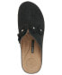 ფოტო #4 პროდუქტის Women's Krista Perforated Slip-On Flower Wedge Mules