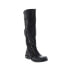 A.S.98 Tye 516338-201 Womens Black Leather Zipper Knee High Boots 6 - фото #2