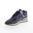 Фото #12 товара New Balance 574 U574KGN Mens Gray Suede Lace Up Lifestyle Sneakers Shoes