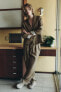 Zw collection striped linen blazer