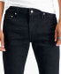 Фото #7 товара Men's Eco Black Wash Skinny Fit Jeans
