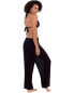 Фото #3 товара Lauren Ralph Lauren Womens Crinkle Pants Cover Up Swimwear Black Size XS (US 4)