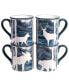 Fluidity Lodge 4 Piece Mug