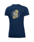 ფოტო #3 პროდუქტის Women's Navy Navy Midshipmen 2023 Aer Lingus College Football Classic Performance Cotton T-shirt