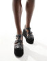 Фото #4 товара Koi Soulcraft mega platform sandals in black