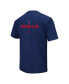 Фото #4 товара Men's Navy Ole Miss Rebels OHT Military-Inspired Appreciation T-shirt