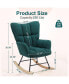 Фото #3 товара Rocking Chairs, 26" D x 37" W x 39" H, Green