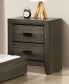 Фото #2 товара Morningside 2-Drawer Nightstand