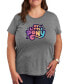 Trendy Plus Size My Little Pony Graphic T-shirt