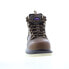 Avenger Wedge Carbon Toe Electric Hazard WP 6" A7550 Womens Brown Work Boots