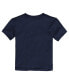 Фото #2 товара Toddler Boys and Girls Navy Toronto Blue Jays 2024 City Connect Large Logo T-Shirt