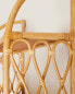 Children’s rattan wall shelving unit