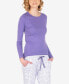 Фото #1 товара Пижама Pajamas for Peace женская Базовая рубашка с длинным рукавом