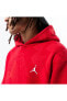 Фото #2 товара Jordan Brooklyn Fleece Erkek Kırmızı Basketbol Sweatshirt