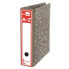 Фото #1 товара LIDERPAPEL Lever arch file A4 classic red interlaced cardboard without radome spine 80 mm metal compressor