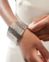 Фото #3 товара 8 Other Reasons chunky bangle in rhodium plated