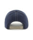 Фото #2 товара Men's Navy Distressed Memphis Grizzlies Quick Snap Clean Up Adjustable Hat