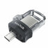 Фото #1 товара USВ-флешь память SanDisk SDDD3-128G-G46 Чёрный 128 Гб (1 штук)