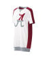 ფოტო #3 პროდუქტის Women's White Alabama Crimson Tide Home Run T-shirt Dress