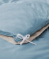 Medium Warmth Goose Feather Down Fiber Comforter, Twin Синий, CALIFORNIA KING - фото #7