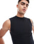 Фото #2 товара ASOS 4505 brushed finish muscle fit training tank in black