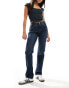 Фото #1 товара Levi's 501 original straight fit jeans in dark blue wash