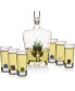 Фото #1 товара Tequila Decanter & Shot Glasses, 7 Piece Set
