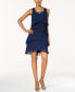 Фото #3 товара Embellished Tiered Chiffon Dress & Capelet