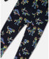 ფოტო #3 პროდუქტის Toddler Boys Organic Cotton One Piece Pajama Black Printed Neon Dino - Toddler|Child