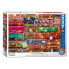 Пазл классический EUROGRAPHICS Puzzle Reisekoffer 1000 шт. - фото #5