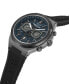 Фото #2 товара Часы Kenneth Cole New York Multi Function Black Silicone Watch