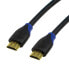 Фото #2 товара Разъем LogiLink CH0067 - 15 м - HDMI Type A (стандарт) - HDMI Type A (стандарт) - 4096 x 2160 пикселей - 3D - черный