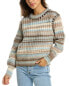Фото #1 товара Cinq À Sept Myra Wool-Blend Sweater Women's Grey Xxs