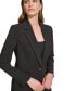 Фото #4 товара Women's Single-Button Long-Sleeve Blazer