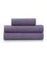 Фото #21 товара Soft Heather Jersey Knit 3-Piece Sheet Set - Twin