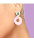ფოტო #3 პროდუქტის Women's Rope Drop Earrings
