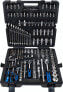 Фото #2 товара Zestaw narzędzi KS Tools KS Tools 1/4 +3/8 +1/2 216 pcs CHROMEplus Socket Set